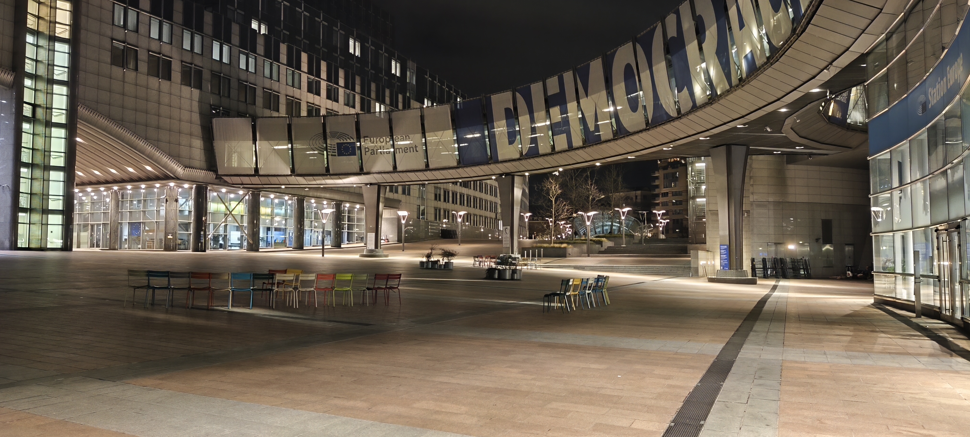 Another photo of the European Parliament